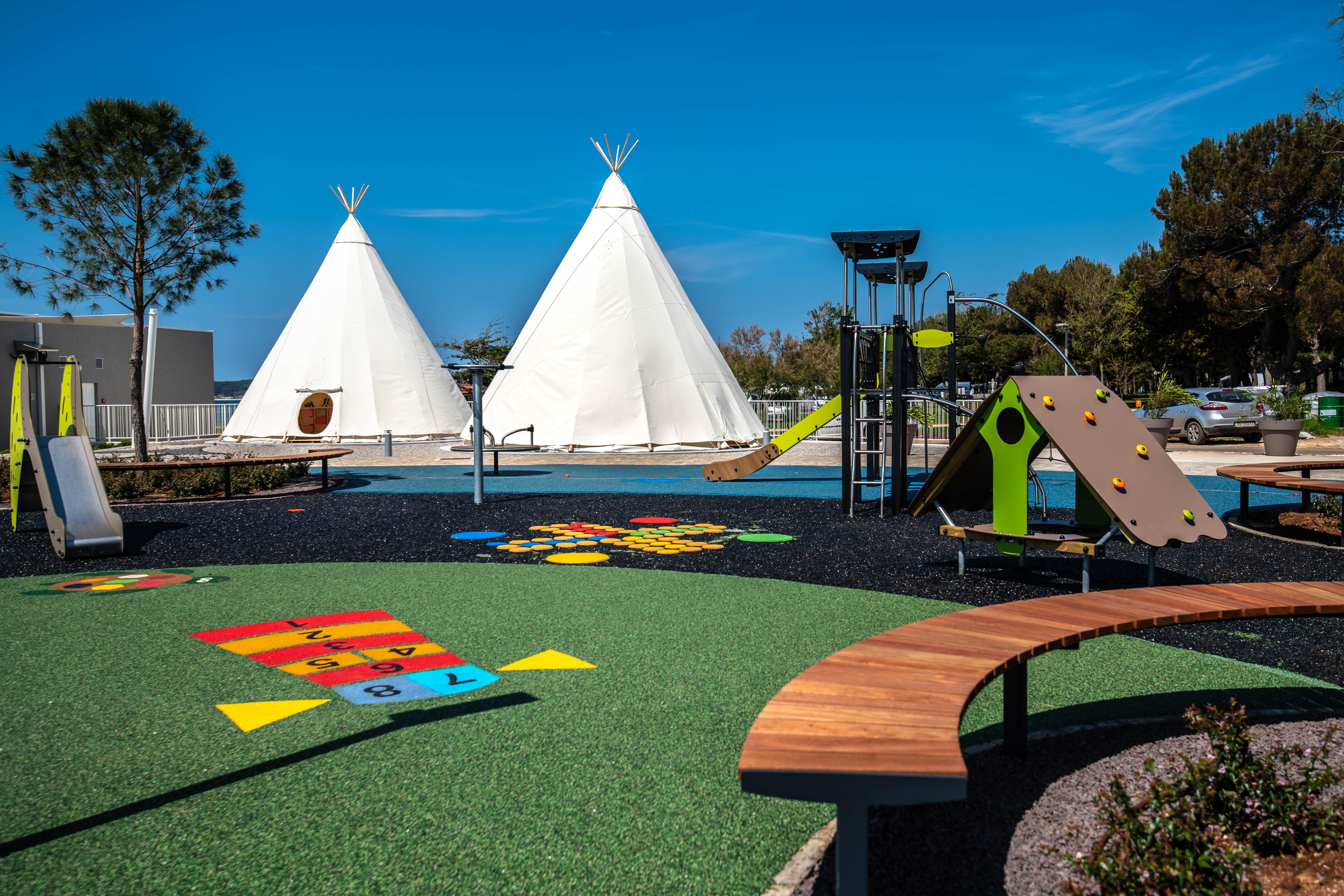 Arena Grand Kazela Camping Homes Medolino Esterno foto