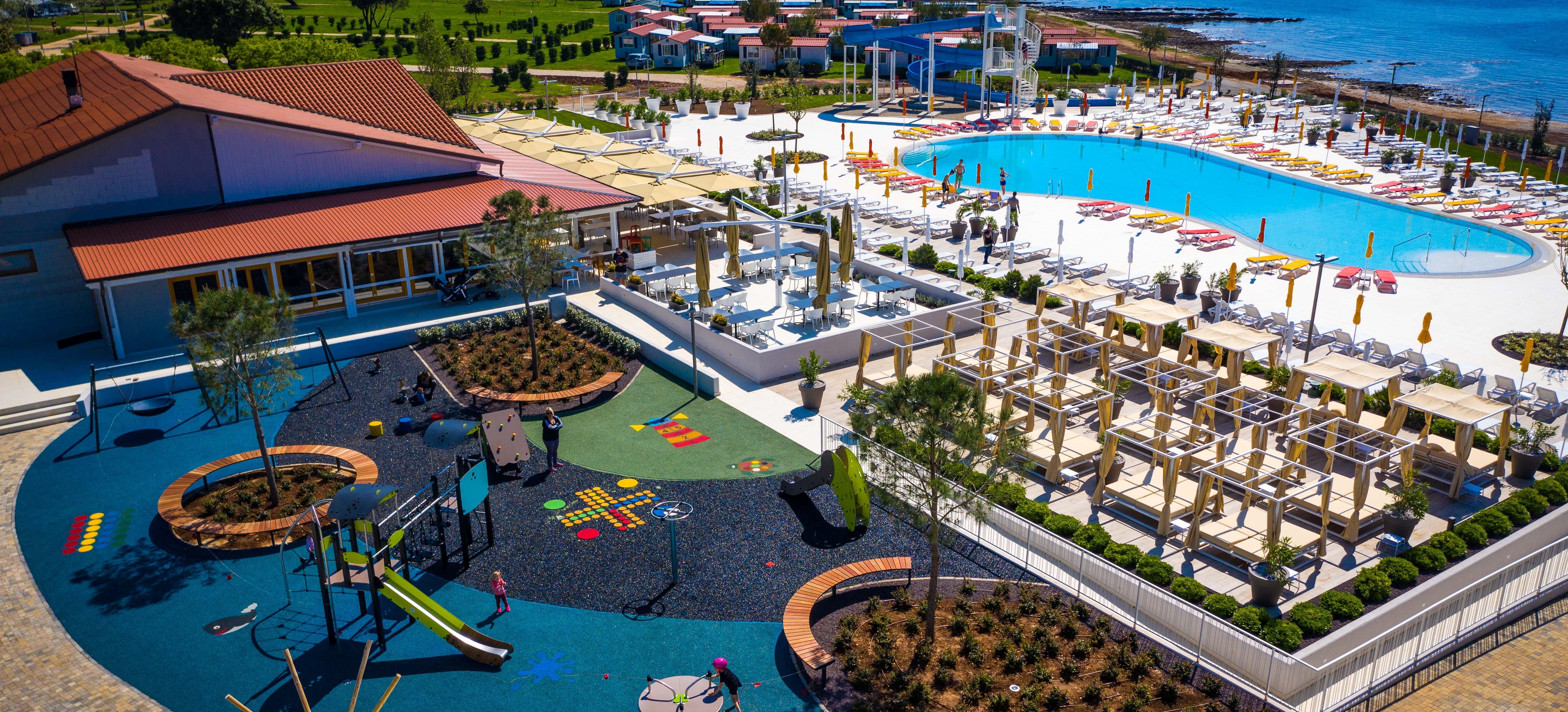 Arena Grand Kazela Camping Homes Medolino Esterno foto